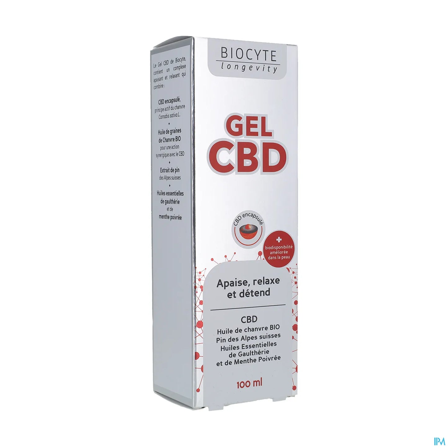 Biocyte Gel CBD Muscles et Articulations 100 mL