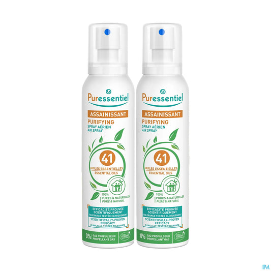 Spray igienizzante con 41 oli essenziali 2x200ml