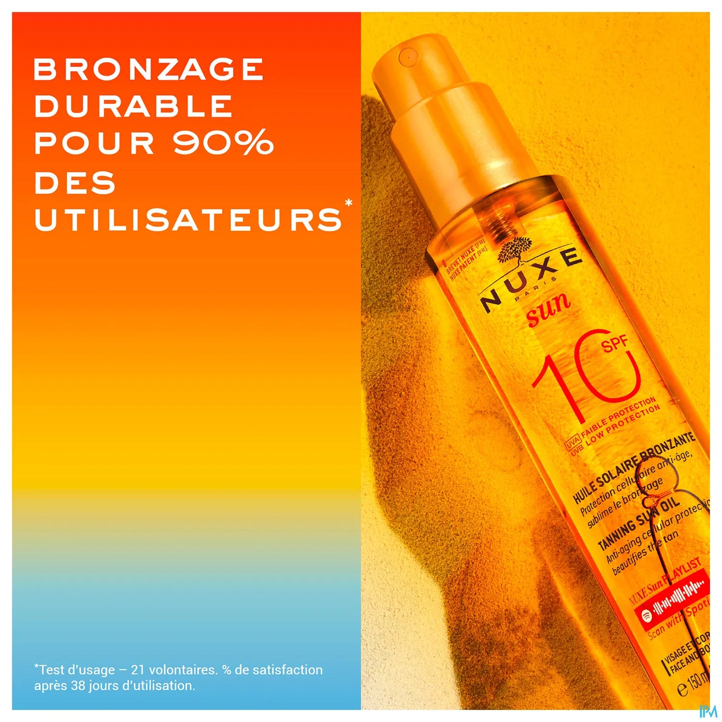 Olio abbronzante anti-età a bassa protezione SPF10 150 ml
