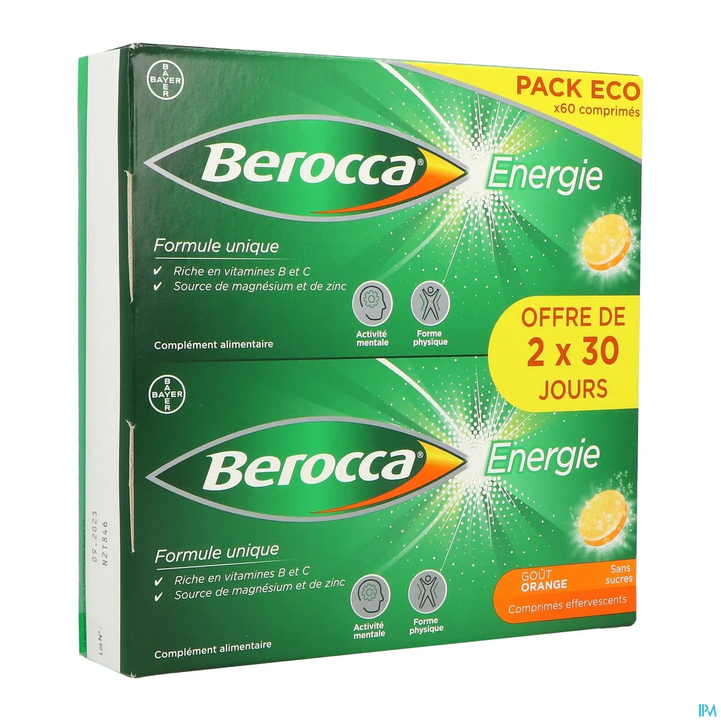 Sugar-Free Energy Orange 60 Effervescent Tablets