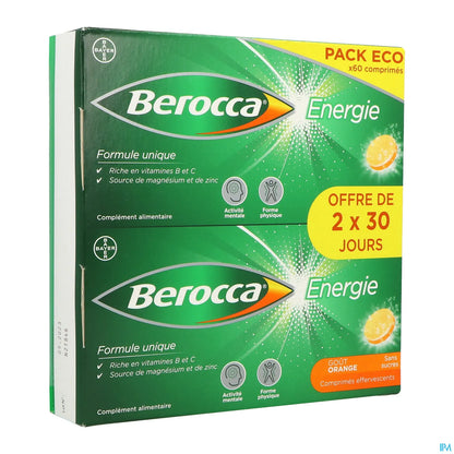 Sugar-Free Energy Orange 60 Effervescent Tablets