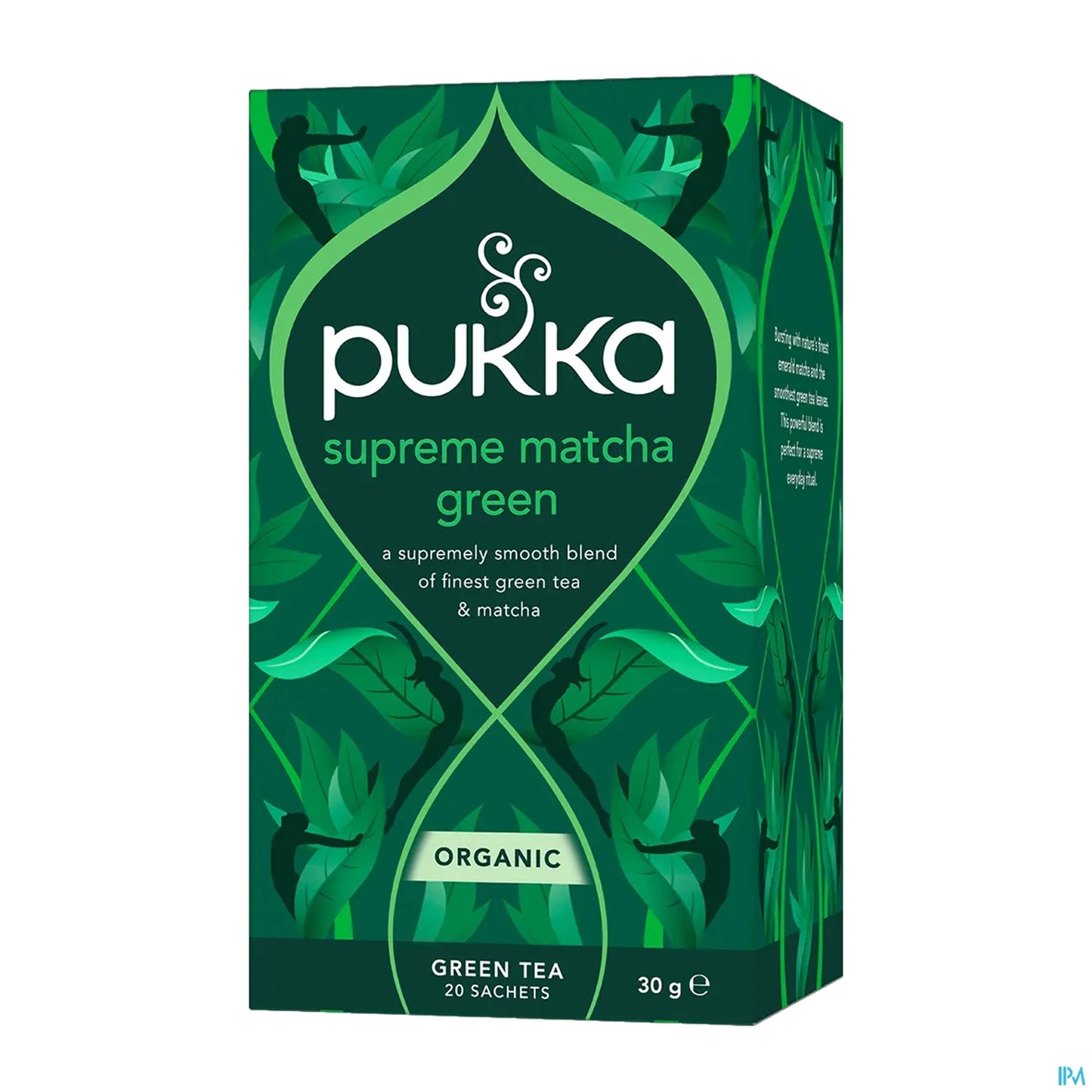 Pukka Thé Vert Menthe et Matcha Bio Boite de 20 Sachets
