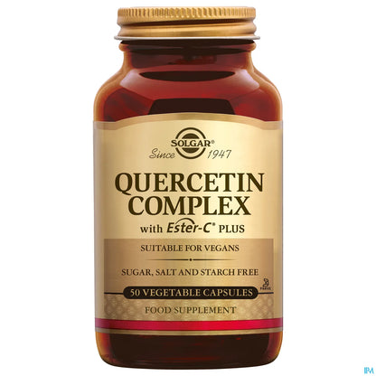 Quercetin Complex with Ester-C 50 Capsules