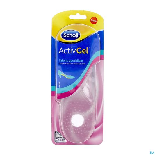 Activgel Daily Heel Insoles Size 35 to 40.5 Pair