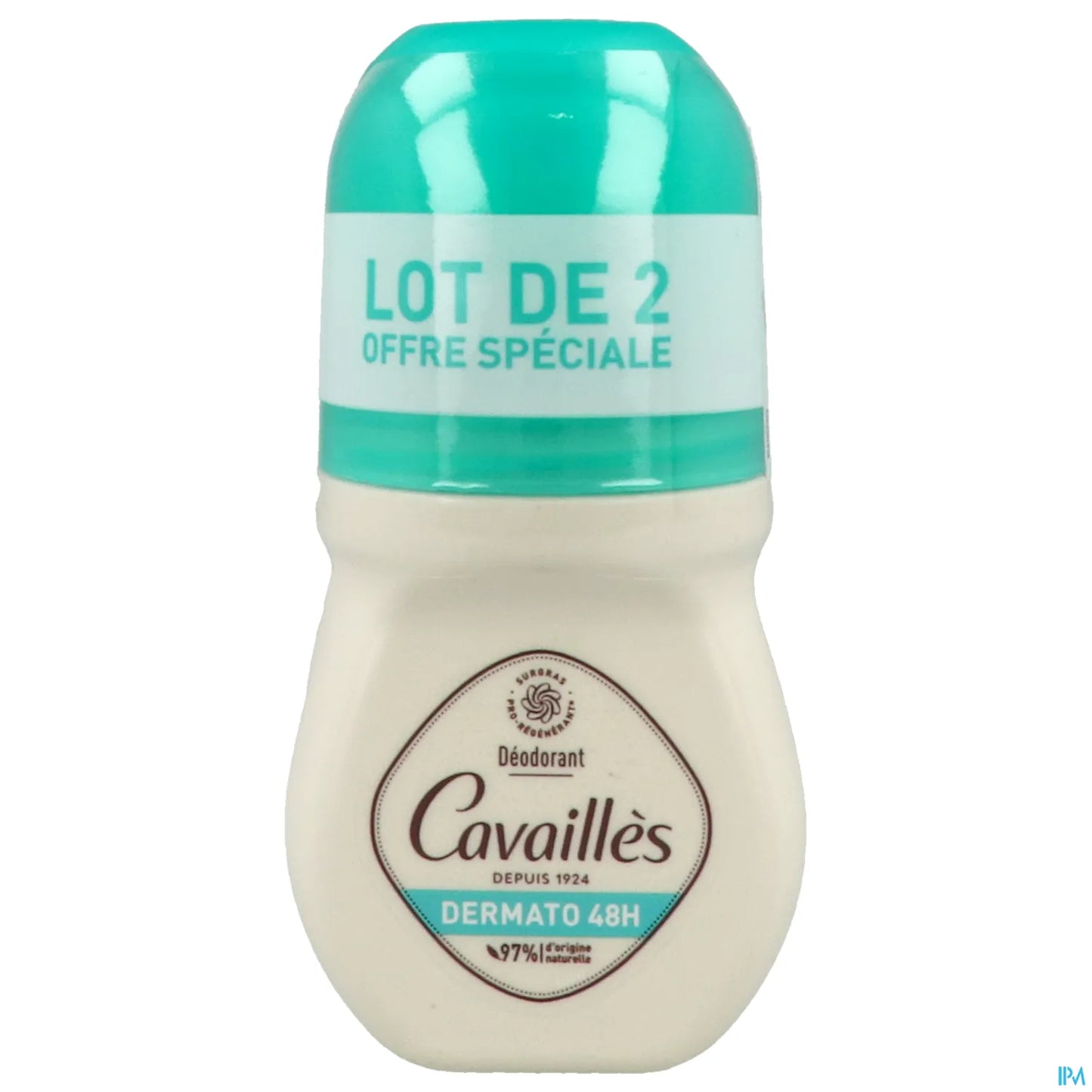 Rogé Cavaillès Dermato 48H Deodorante Roll-On Confezione da 2 x 50 ml