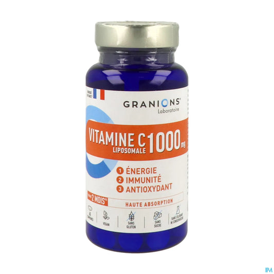 Vitamine C Liposomale 1000mg 60 Comprimés