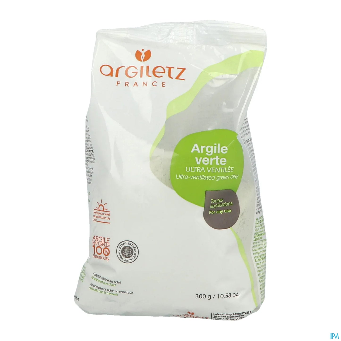 Argile Verte Ultra Ventilée 300g