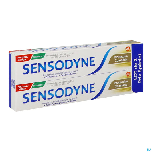 Set di 2 confezioni da 75 ml di protezione completa