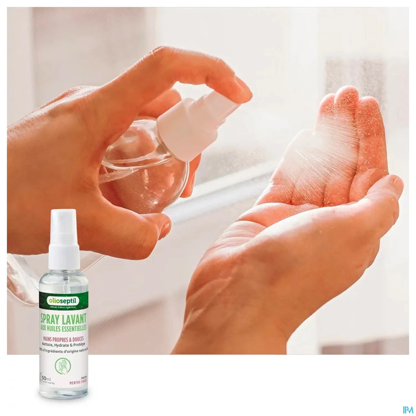 Spray Lavant Huile Essentielle Menthe 50ml