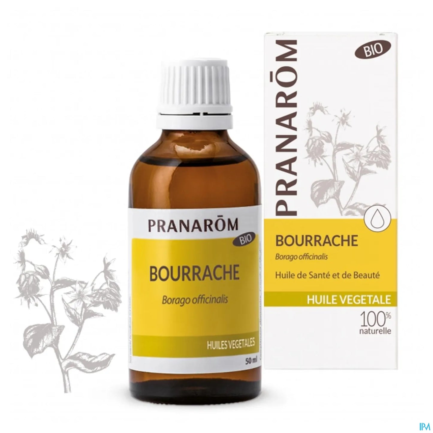 Olio vegetale di borragine biologico 50 ml