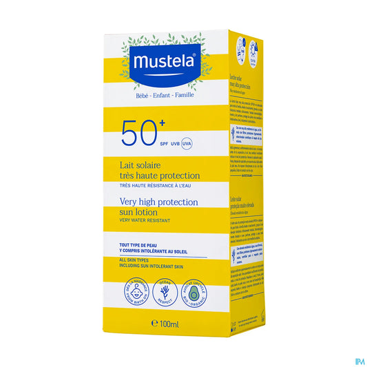 Lait Solaire Très Haute Protection SPF50+ 100ml