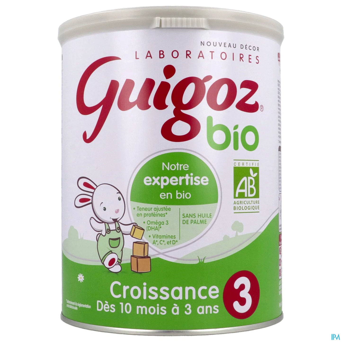 Nestlé Guigoz Bio Croissance 3 Lait en Poudre 800g