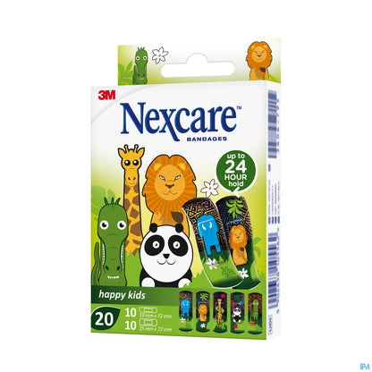 Cerotti 3M Nexcare Happy Kids Professions assortiti, confezione da 20