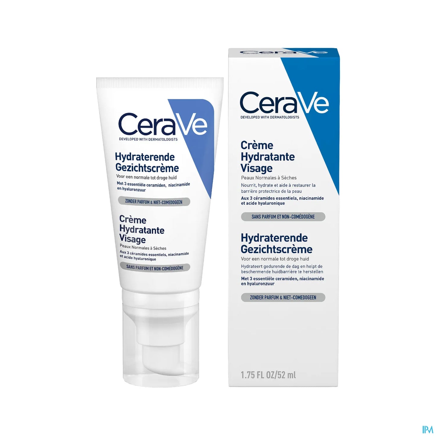 Lotion Hydratante Visage PM Pour Peau Normale à Sèche 52ml