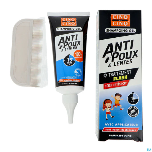Shampooing Gel Anti Poux et Lentes 100 mL