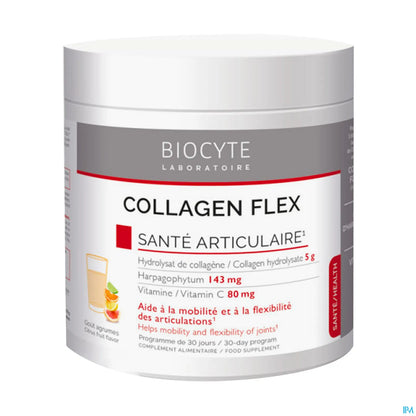 Collagen Flex Poudre 30 Sachets 8g Goût Agrumes