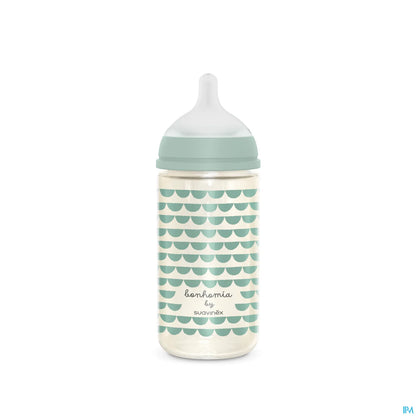 Biberon in vetro 240 ml Bonhomia Green