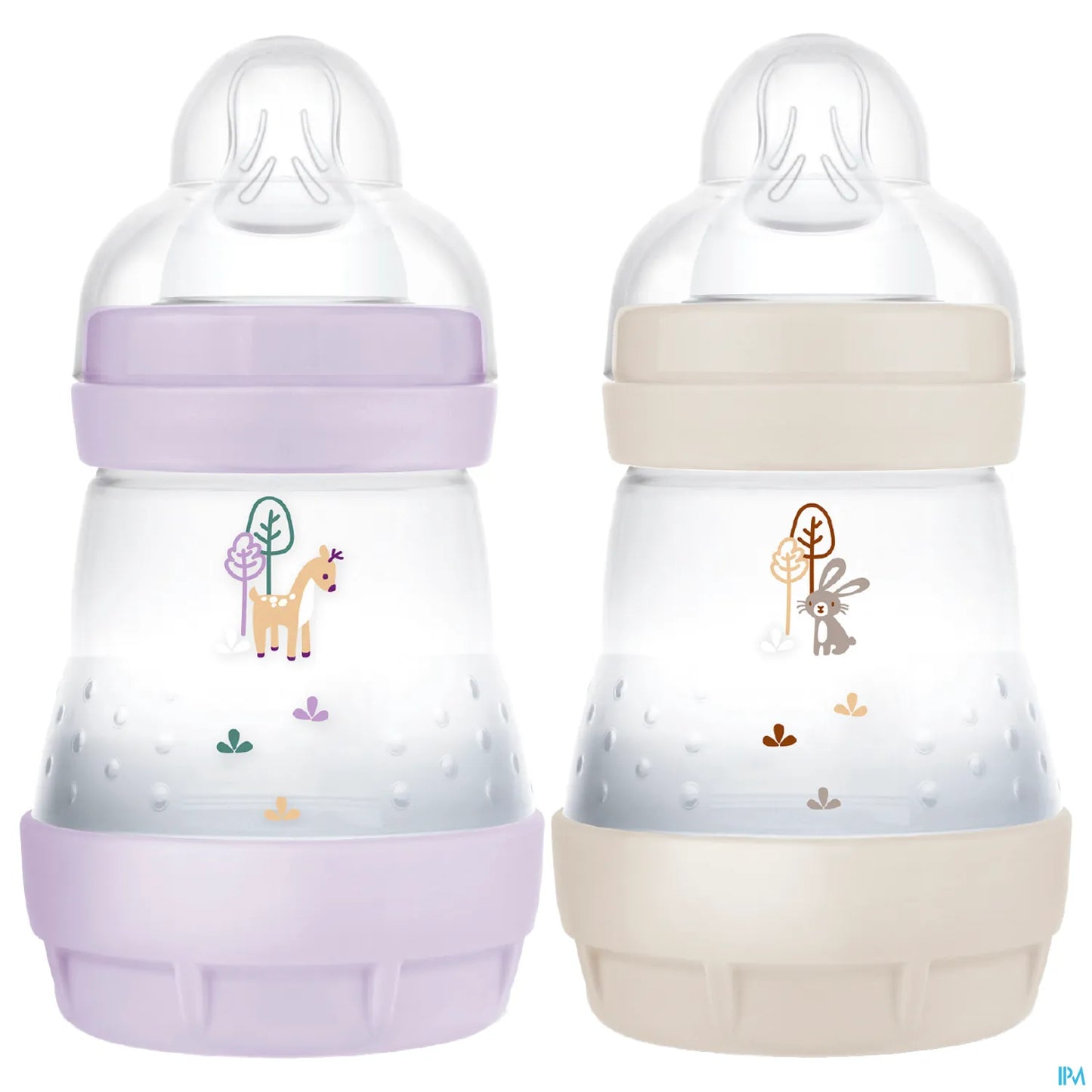 Lot de 2 Biberons Easy Start Anti-Coliques 160 ml Lilas Sable
