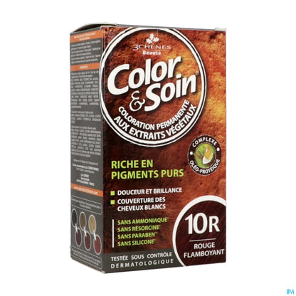 3 Chênes Color &amp; Soin Flamboyant Red 10R