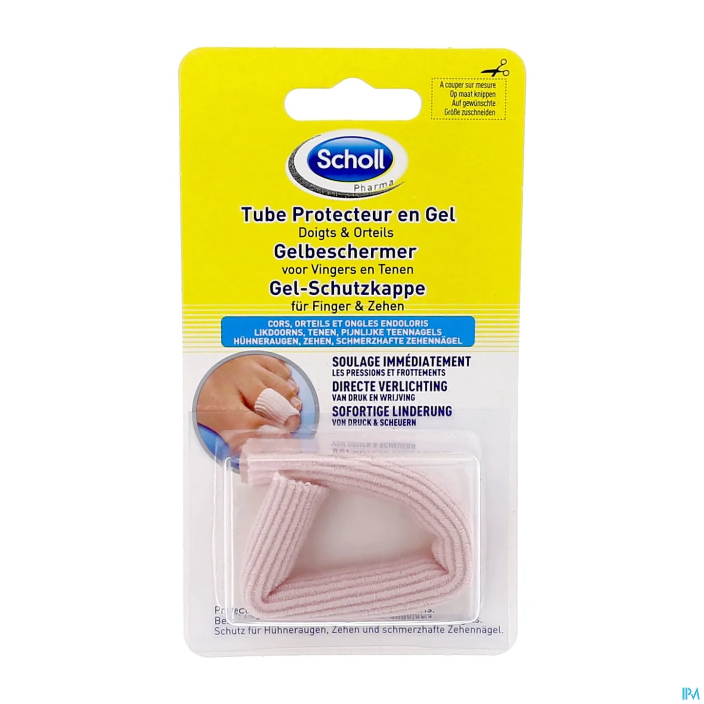 Tube Protecteur Doigts/Orteils Gelactiv 15Cm