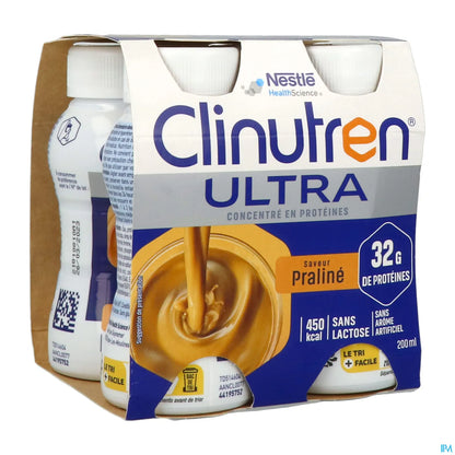Clinutren Ultra Pralina Iperconcentrata 4 x 200 mL