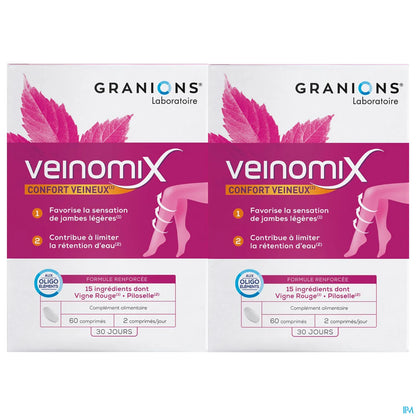 Veinomix Comprimés Pack Eco 2x60