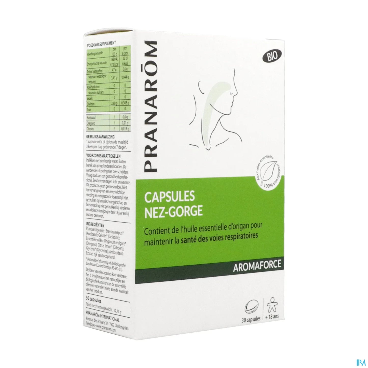 Aromaforce Nez Gorge Capsules 30 unités