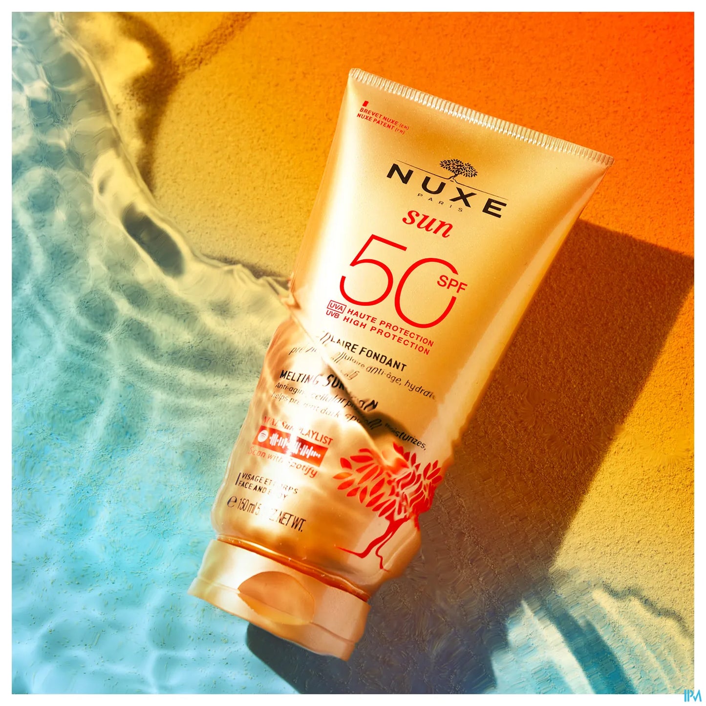 Latte solare fondente ad alta protezione SPF50 150 ml
