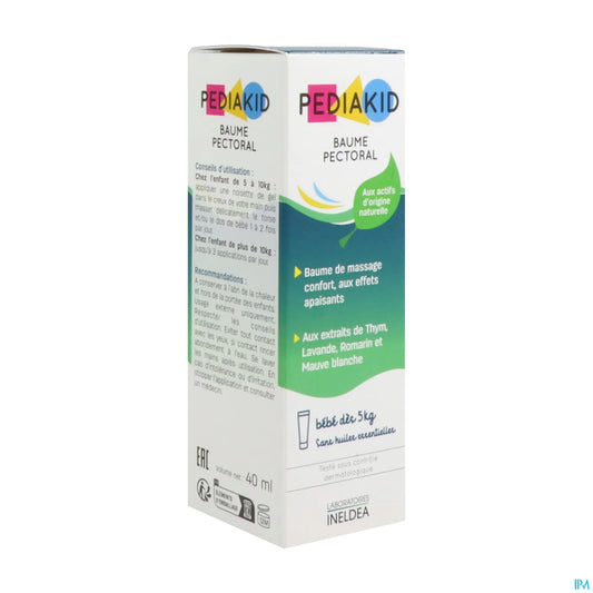 Ineldea Pediakid Baby Chest Balm 40ml