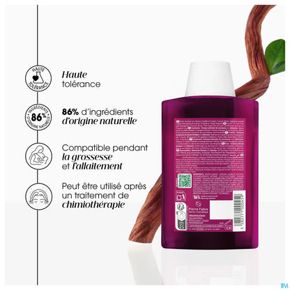 Klorane Shampoing Croissance à la Quinine 200 mL