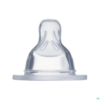 Tetine +2 Mois Debit 2 Pack de 2