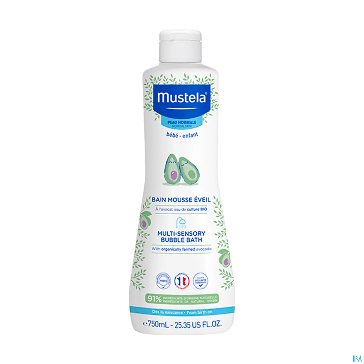 Bain Mousse Eveil Bio Peau Normale 750ml