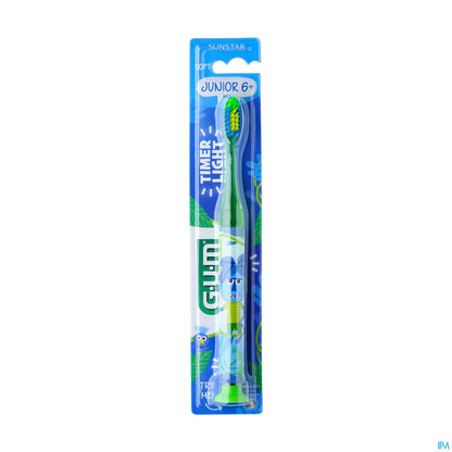 GUM 903 Junior Light-Up Toothbrush for Children 5-12 Years