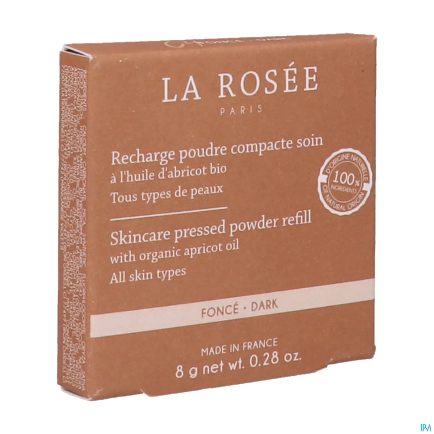 La Rosée Recharge Poudre Compacte Soin Foncé 04 8 g