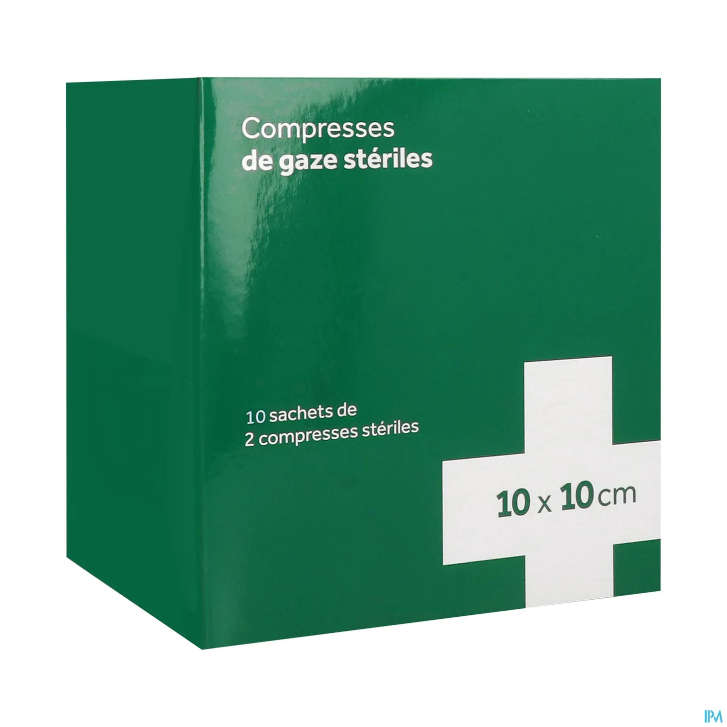 Compresse De Gaze Stérile 10 Cm X 10 Cm Sachet 2 X 10