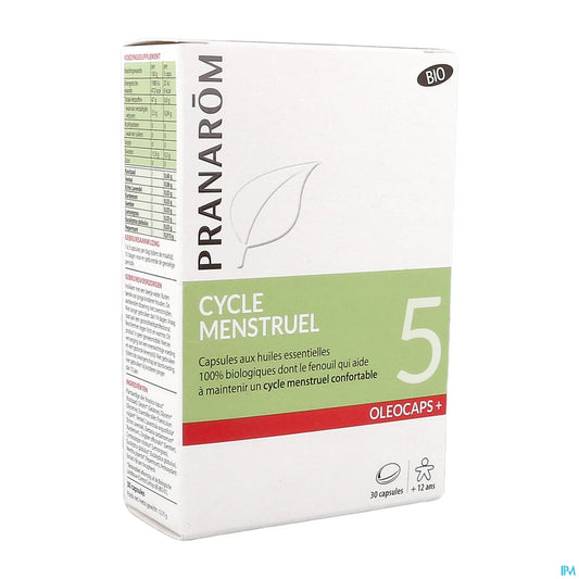 Oléocaps Plus 5 Menstrual Cycle 30 Capsules
