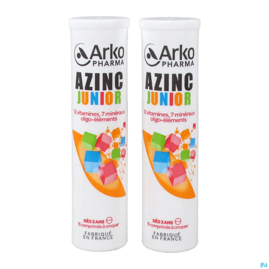 Azinc Vitality Junior 30 Compresse Cola