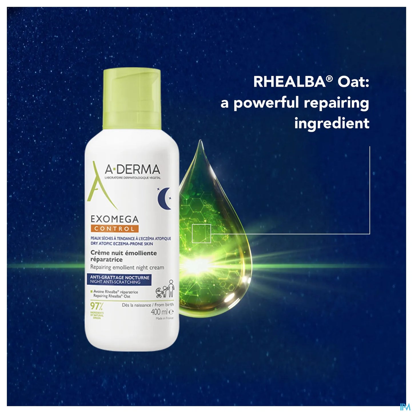 Exomega Control Crème Nuit 200 mL