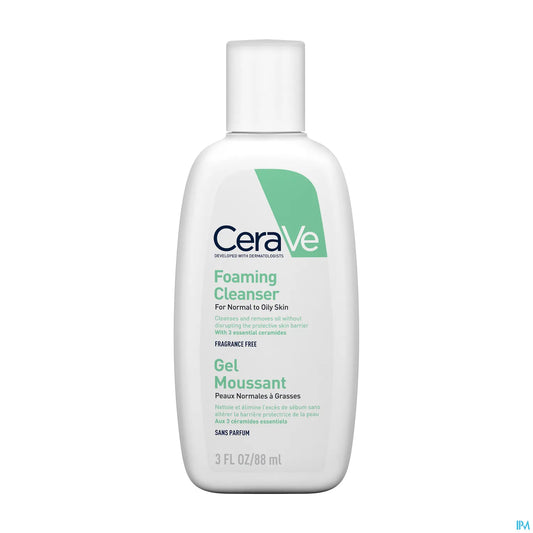 Gel Moussant Nettoyant pour Peaux Normales à Grasses 88ml