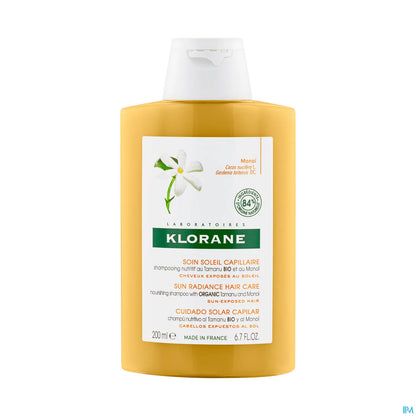 Shampoo Doposole Nutriente al Monoi Tamanu Biologico 200 ml