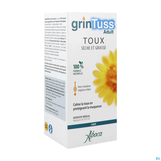 GrinTuss Adult Dry and Chesty Cough 180g