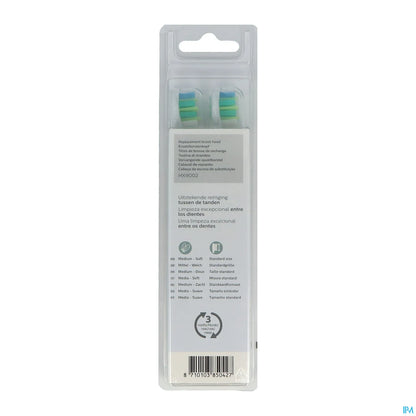 Testine per spazzolino standard Philips Sonicare InterCare HX9002/10 x2