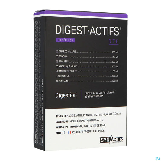 SynActifs Digestactifs 30 capsule