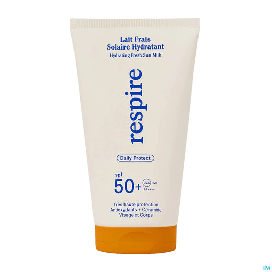 Respire Lait Solaire Très Haute Protection Solaire Facteur 50 Plus 150 mL