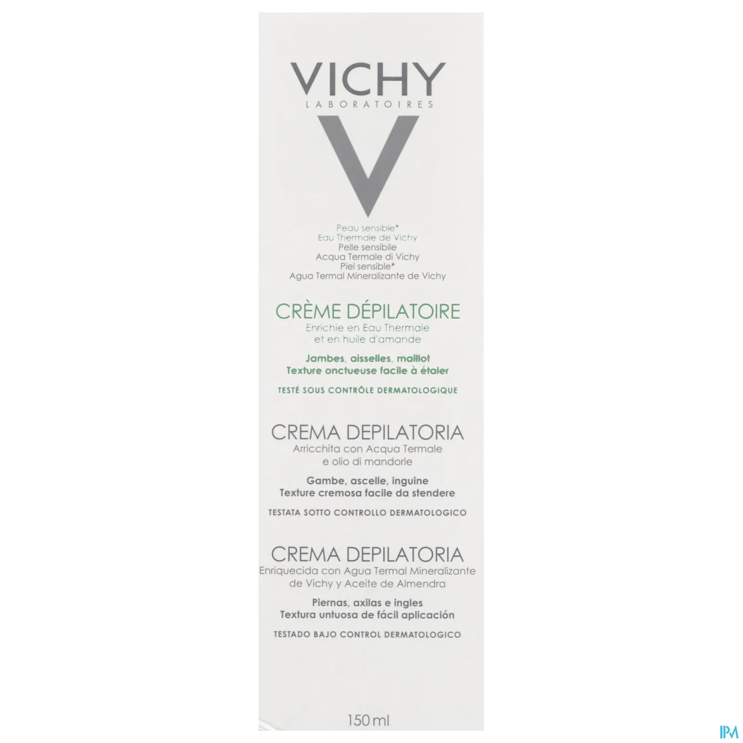 Crema depilatoria dermo-tollerante 150 ml