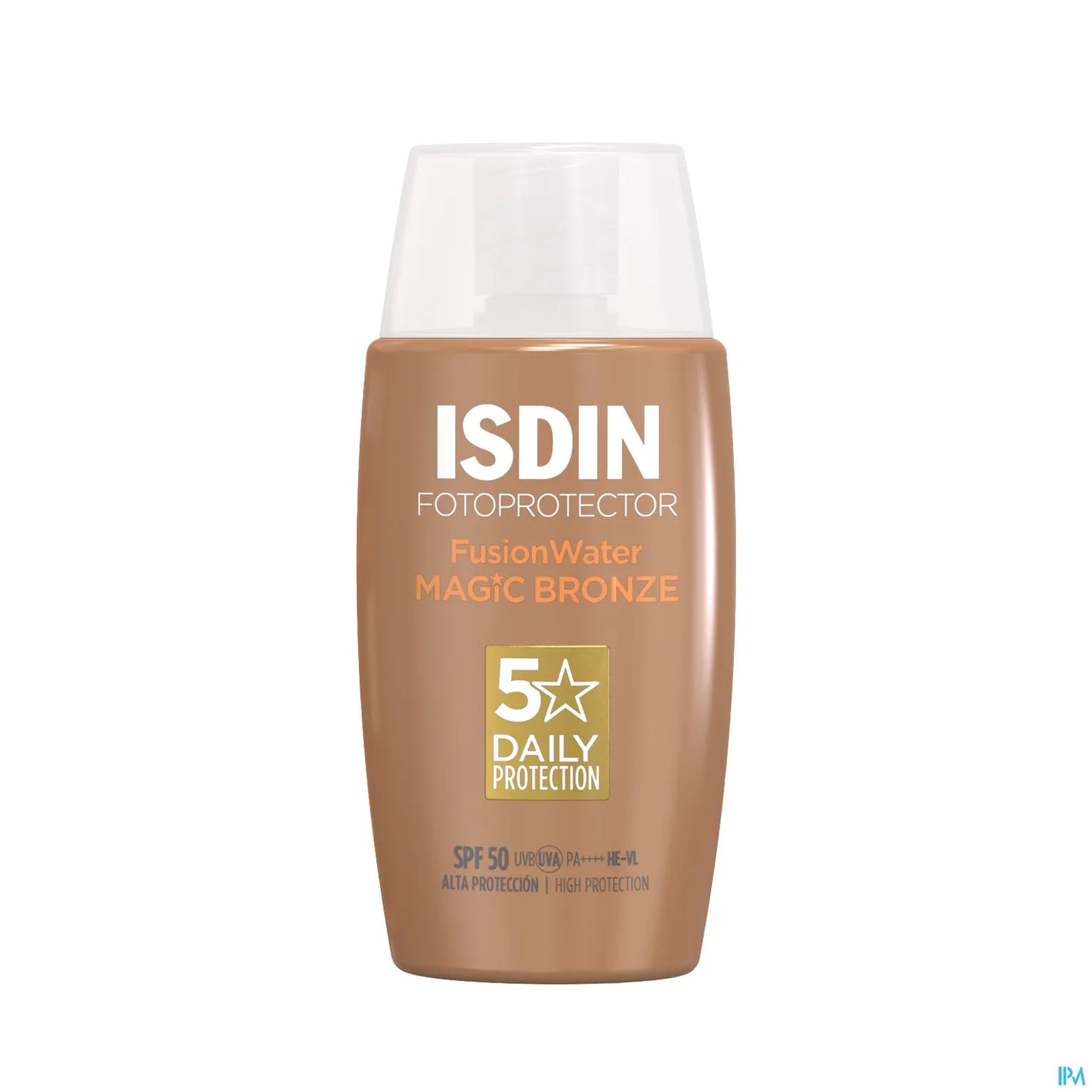 Fotoprotector Fusion Water Color Bronze SPF50 50ml
