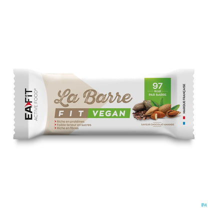 Barre Fit Vegan Chocolat Amande 28g