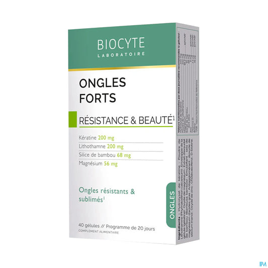 Ongles Forts 40 Gélules