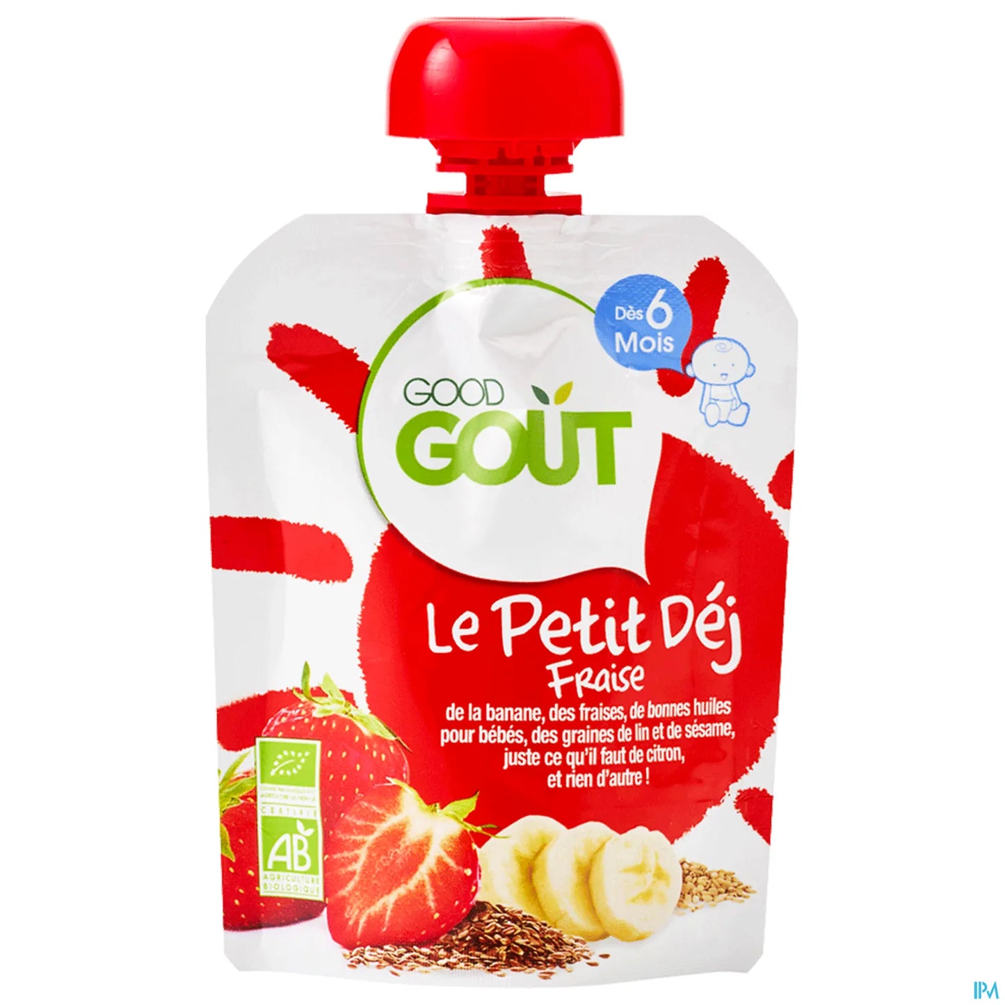 Petit Déjeuner Fraise Bio 70g