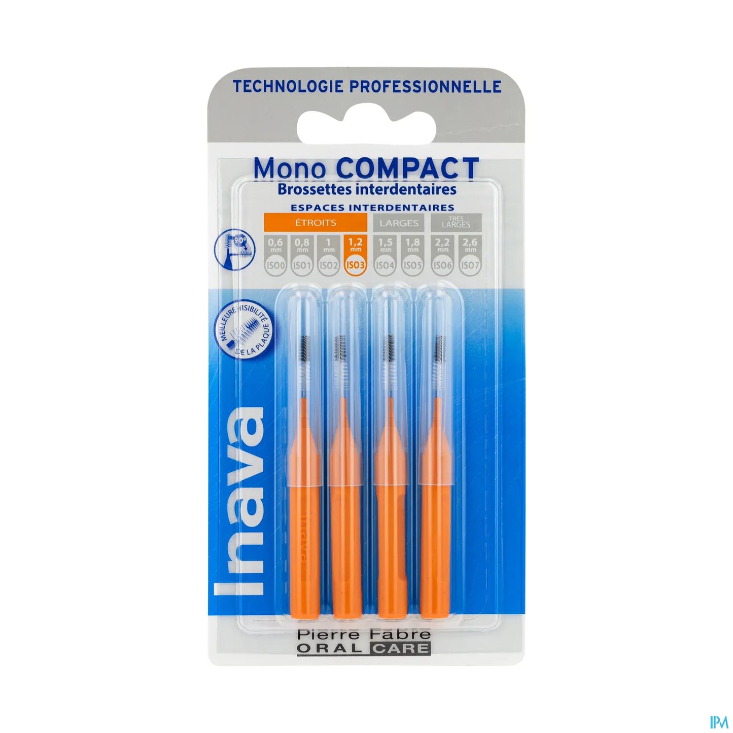 Spazzolini interdentali Mono Compact Orange ISO3 1,2 mm